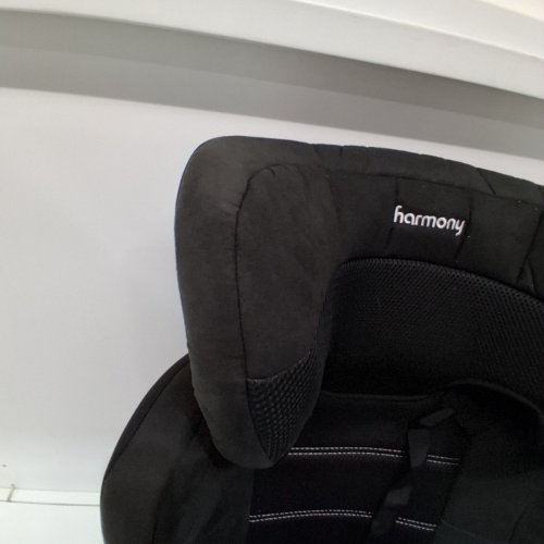 HARMONY 2-IN-1 DREAMTIME ELITE HIGH-BACK BOOSTER CAR SEAT WITH CUP HOLDER - 40 -110 LBS - BLACK / GREY (MODEL: 0303029BLK) image 4
