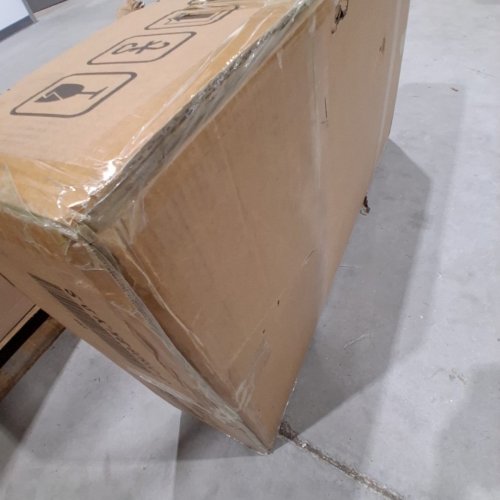 SHINTENCHI ROLLING KITCHEN ISLAND CART WITH STORAGE - 35" X 24" X 16" - BLACK - (MODEL: JF-DT828-BK) image 4