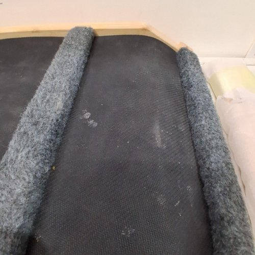 AIMSEAL EXTRA WIDE DOG RAMP - 17.1" X 39.4" X 11.6" TO 22.5" - BLACK/BEIGE image 3
