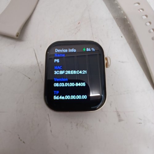 ACCLAFIT SMART WATCH TOUCH SCREEN FITNESS TRACKER - 1.38" SCREEN - GREY (MODEL: P5) image 2