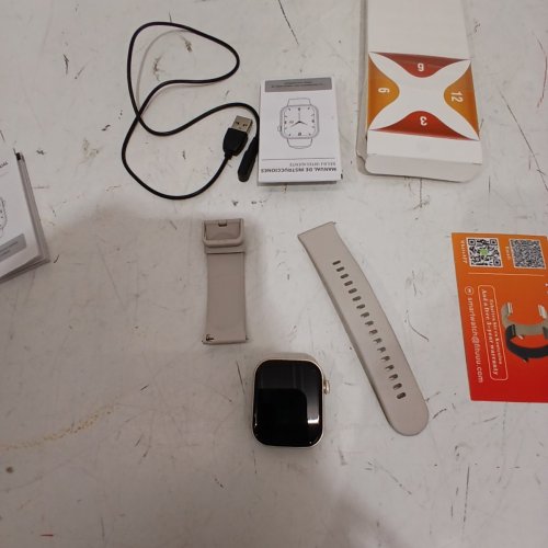 ACCLAFIT SMART WATCH TOUCH SCREEN FITNESS TRACKER - 1.38" SCREEN - GREY (MODEL: P5) image 3