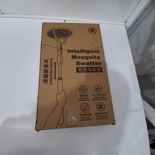 ELECTRIC EXTENDABLE BUG ZAPPER - 4000 V - 13"-25" - GREY / PURPLE (MODEL: WD-981-W-A) image 4