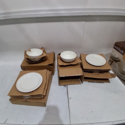 16PC OVER&BACK DINNERWARE SET -ASSORTED SIZE - IVORY (MODEL: 1901777) image 2