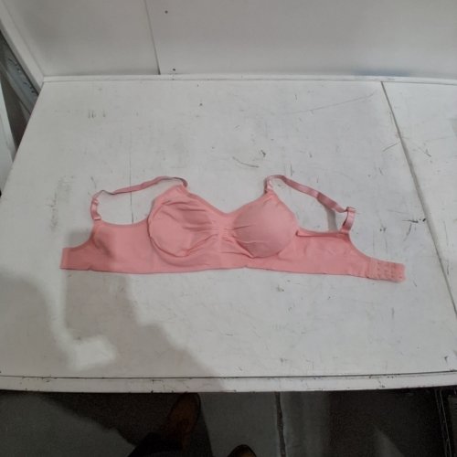WOMENS MATERNITY NURSING BRA - LARGE - PINK image 2