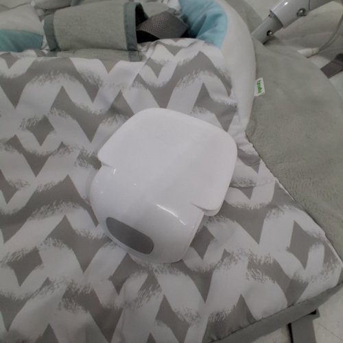 INGENUITY SIMPLECOMFORT CRADLING ROCKER SWING WITH SOOTHING VIBRATIONS & 6 SPEEDS - GREY PAINT (MODEL: 11791 0313) image 2