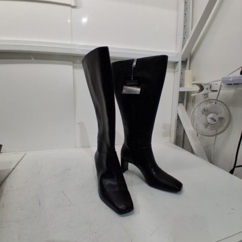 WOMEN'S NATURALIZER NONA KNEE HIGH BOOT - SIZE 9 EXTRA WIDE CALF - BLACK image 3