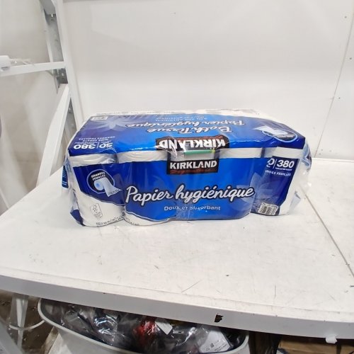 30PK KIRKLAND SIGNATURE 2-PLY WIDE BATHROOM TISSUE / TOILET PAPER - WHITE (MODEL: 6262016) image 2