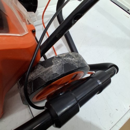 MAXLANDER 40V 20-INCH BRUSHLESS CORDLESS SNOW BLOWER WITH DUAL LED LIGHTS, 180° ROTATING CHUTE, ELECTRIC SNOW BLOWER BATTERY POWERED（2 X 4.0AH BATTERIES AND CHARGER INCLUDED) - 40V - 20" - ORANGE/BLACK - (MODEL: ASYSN0150040) image 5
