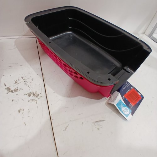 PETMATE EZ LOAD 2-DOOR KENNEL - 19" - PINK/BLACK image 2