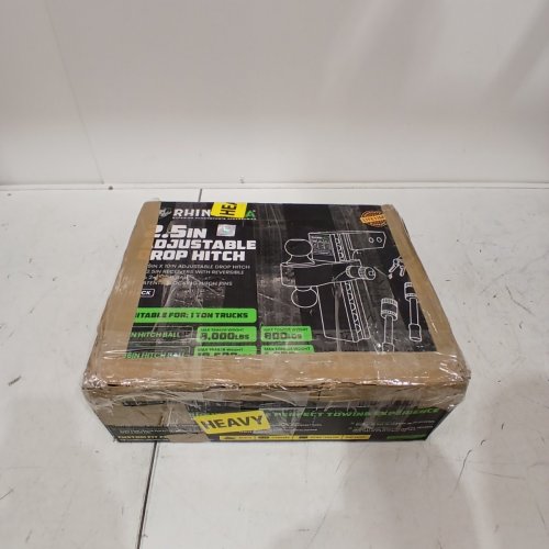 RHINO USA ADJUSTABLE DROP HITCH - 2.5" X 10"; 2.5" RECEIVER - BLACK image 5