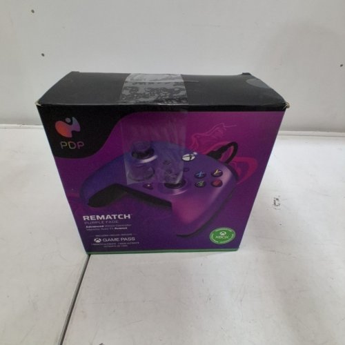 PDP GAMING REMATCH ADVANCED WIRED CONTROLLER - FOR XBOX SERIES X|S, XBOX ONE, PC, CUSTOMIZABLE, APP SUPPORTED - PURPLE FADE image 8