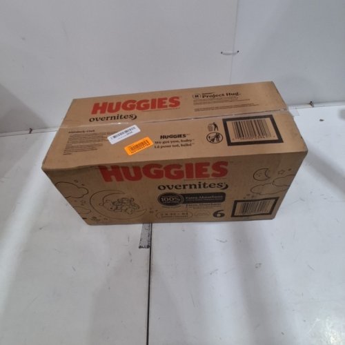 84PK HUGGIES OVERNITES DIAPERS - SIZE 6 - WINNIE THE POOH image 2