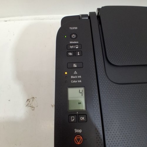 CANON PIXMA TS3720 WIRELESS ALL-IN-ONE COLOUR PRINTER - BLACK (MODEL: K10617) image 2