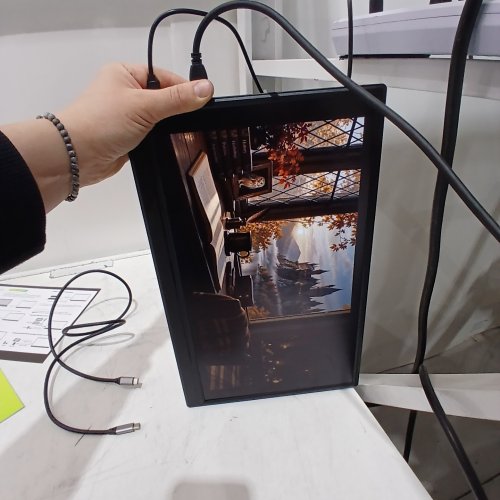 PORTABLE MONITOR - 15.6" - BLACK (MODEL: PM1561P) image 2