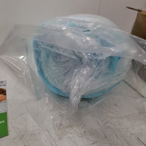 COOLING MEMORY FOAM MATTRESS TOPPER - 3" - TWIN XL - BLUE image 4
