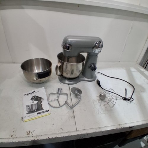 CUISINART PRECISION MASTER ELITE DIGITAL STAND MIXER - 5.5QT - SILVER - (MODEL: CSM-D175BPCC) image 3
