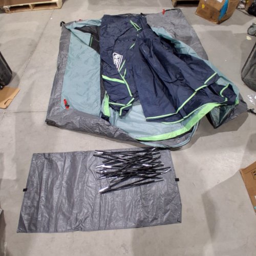 COLEMAN SKYDOME TENT WITH FLY - 4 PERSON CAPACITY - 8FT X 7FT - BLUE/GREY - (MODEL: 2000038087) image 3