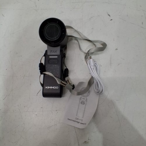 KIMMOO 3-IN-1 PORTABLE HANDHELD TURBO FAN - 5V - BLACK (MODEL: QW-F52) image 3