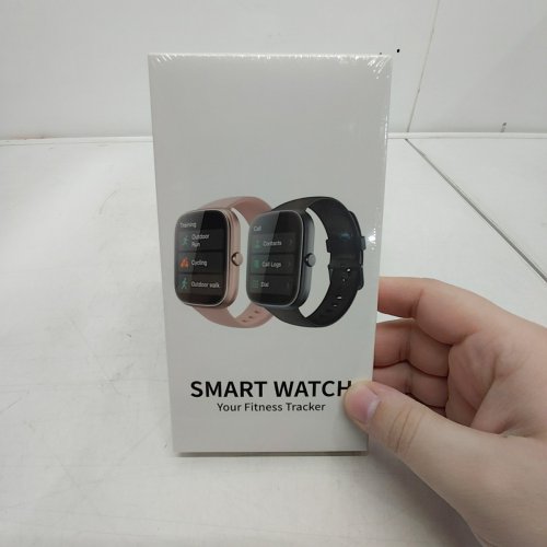 WOMEN'S DYURWA SMART WATCH FITNESS TRACKER - 1.91" HD SCREEN, HEART RATE/SLEEP MONITOR, SPO2, IP68 WATERPROOF, STEP COUNTER, FOR ANDROID/IOS - PURPLE (MODEL: T60) image 2