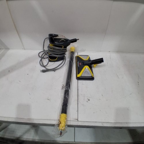 BISSELL 3-IN-1 POWERSTEAMER HEAVY DUTY STEAM MOP & HANDHELD CLEANER - GREY/YELLOW (MODEL: 2685B) image 3