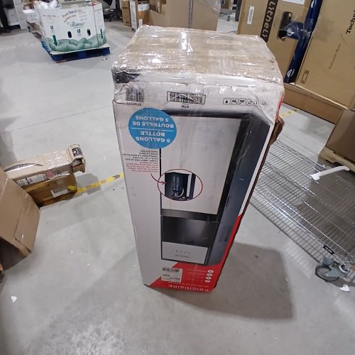 FRIGIDAIRE HOT AND COLD WATER DISPENSER, 5 GALLON - STAINLESS STEEL/BLACK (MODEL: EFWC505) image 5