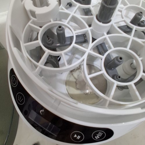 BABYBREZZA BOTTLE WASHER PRO 3-IN-1 WASHER/STERILIZER/DRYER - HOLDS 4 BOTTLES - BLACK/WHITE (MODEL: BRZ0103) image 4
