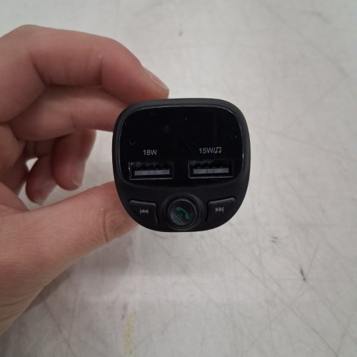 DEALWORTHY FM TRANSMITTER & CAR CHARGER - 33W MAX - BLACK (MODEL: CAC-33KL-2A) image 3