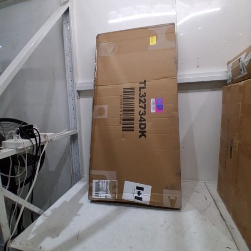 COSTWAY FOLDING SHOPPING CART - 25" X 40" - BLACK (MODEL: TL32734DK) image 2