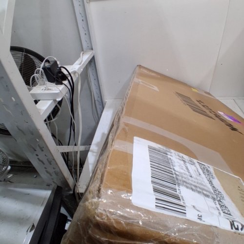 COSTWAY FOLDING SHOPPING CART - 25" X 40" - BLACK (MODEL: TL32734DK) image 3