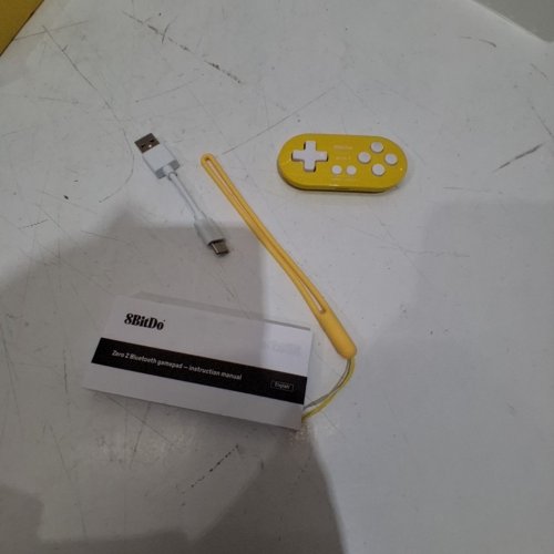 8BITDO ZERO 2 BLUETOOTH GAMEPAD WIRELESS CONTROLLER - FOR SWITCH/WINDOWS/ANDROID/MACOS/STEAM/RASPBERRY PI - YELLOW image 3