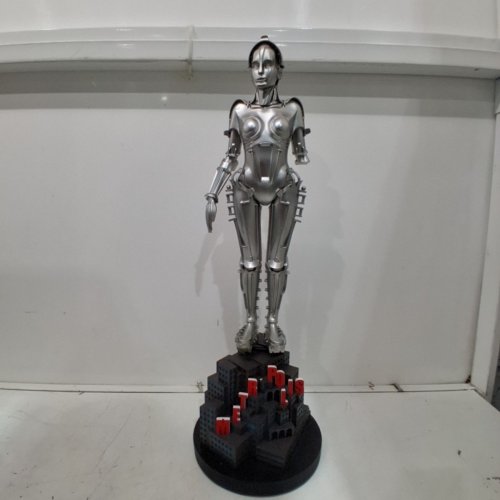 STAR ACE 1/4 SCALE POLYRESIN MASCHINENMENSCH STATUE - SILVER image 3