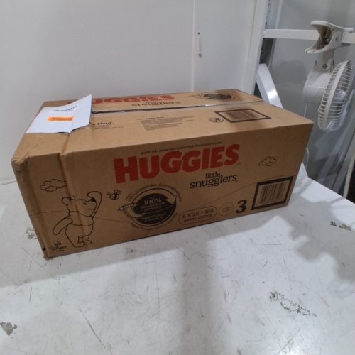 168PK HUGGIES LITTLE SNUGGLERS BABY DIAPERS - SIZE 3 - WINNIE THE POOH image 2