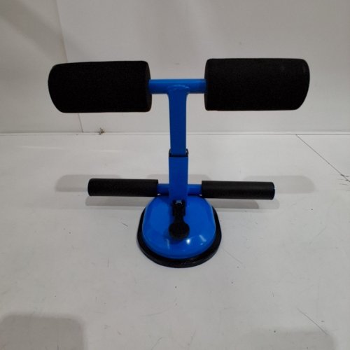 ABDOMINAL EXERCISE TRAINER WITH SUCTION CUP- BLUE AND BLACK image 2