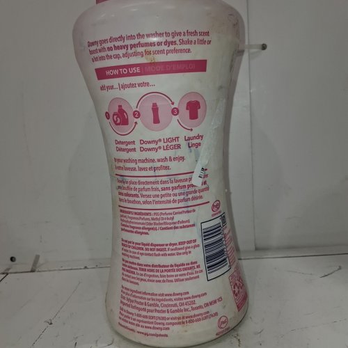 DOWNY LIGHT WHITE CHERRY BLOSSOM IN-WASH SCENT BOOSTER - 24 OZ image 3
