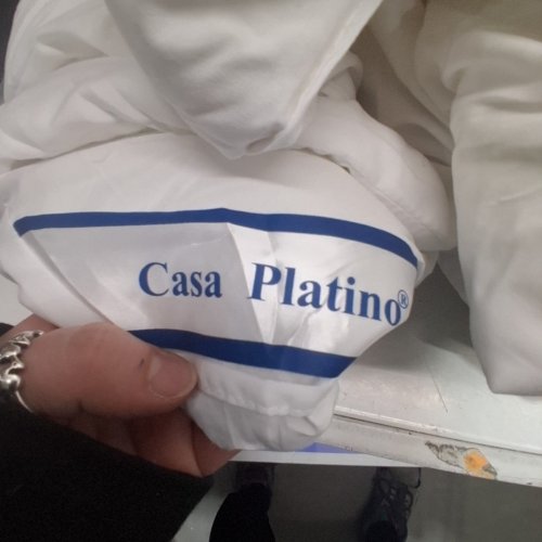 CASA PLATINO ALTERNATIVE MICROFIBER COMFORTER - FOR ALL SEASONS - QUEEN - WHITE image 2
