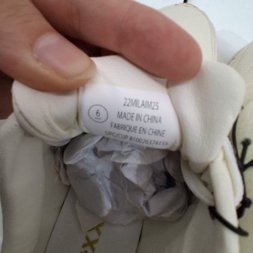 WOMEN'S MEXX CASUAL SNEAKER SHOES - SIZE 6- WHITE/GOLD image 3