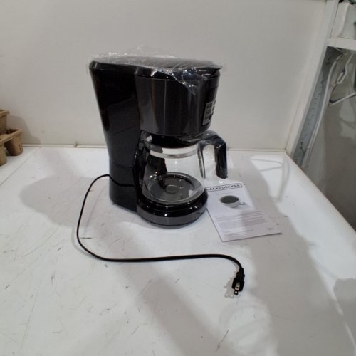BLACK AND DECKER PROGRAMMABLE COFFEEMAKER, 12-CUP COFFEE MACHINE - SILVER (MODEL: CM1110BC-1) image 3