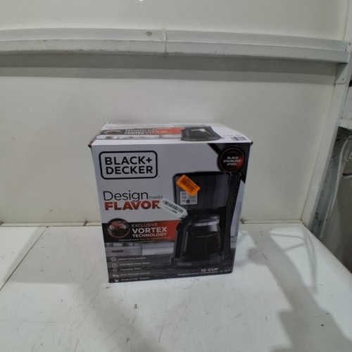 BLACK AND DECKER PROGRAMMABLE COFFEEMAKER, 12-CUP COFFEE MACHINE - SILVER (MODEL: CM1110BC-1) image 4