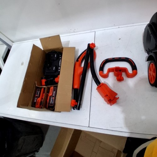 VOLTASK CORDLESS SNOW BLOWER SHOVEL - 16" - 48 V - ORANGE / BLACK (ITEM: SS-40A) image 7