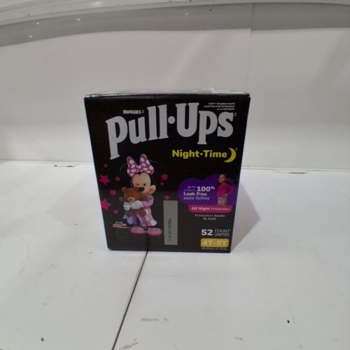 52PK HUGGIES MINNIE MOUSE PULL UPS GIRLS NIGHT TIME POTTY TRAINING PANTS - 4T-5T (MODEL: 5598101) image 2