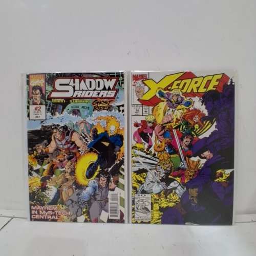 4 ASSTD MARVEL COMIC BOOKS - X-FORCE #14, SHADOW RIDERS #2, THE INIFINITY CRUSADE #3, SUPER SOLDIERS #3 - VARIOUS AUTHORS image 4