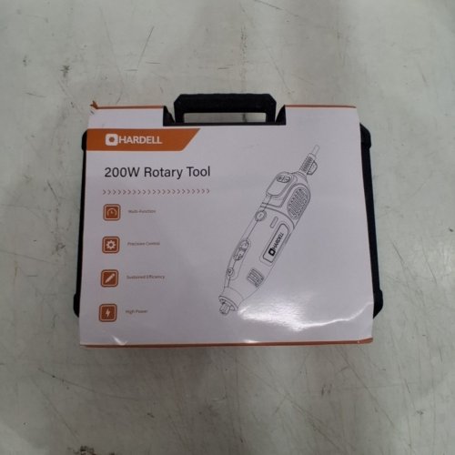 HARDELL ROTARY TOOL KIT - 200W - 8000-4000RPM - BLACK / ORANGE image 7
