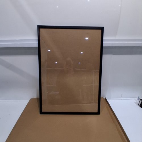 AMERICAN FLAT WALL MOUNTED POSTER FRAME - 19"X27" - BLACK image 2