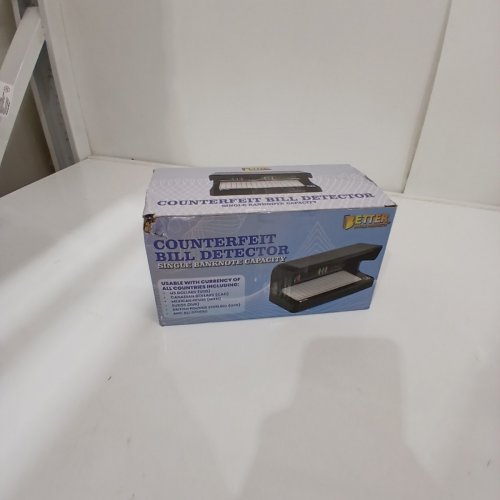 BETTER OFFICE PRODUCTS UV COUNTERFEIT BILL DETECTOR - 3W - BLACK (MODEL: 24002) image 4