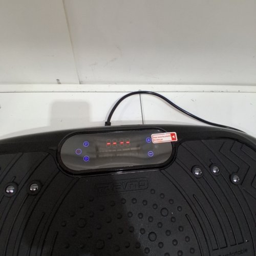 TAEVNO BLUETOOTH VIBRATION PLATE EXERCISE MACHINE - 450LB CAPACITY - WITH REMOTE - BLACK image 2