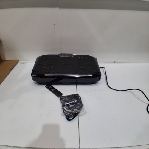 TAEVNO BLUETOOTH VIBRATION PLATE EXERCISE MACHINE - 450LB CAPACITY - WITH REMOTE - BLACK image 3