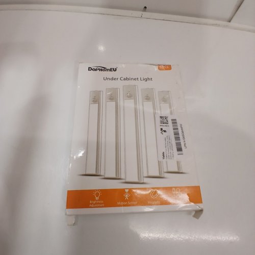 5PK YIAMIA RECHARGEABLE MAGNETIC MOTION SENSOR UNDER CABINET LIGHTS - WHITE image 3