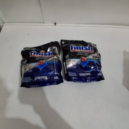 96PK FINISH QUANTUM ULTIMATE PLUS DISHWASHER DETERGENT TABLETS image 2