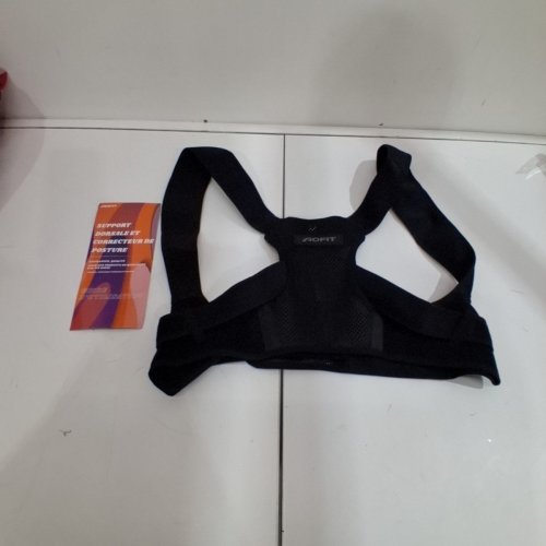 UNISEX AOFIT ADJUSTABLE BREATHABLE POSTURE CORRECTOR - LARGE - BLACK image 3