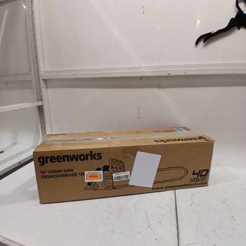 GREENWORKS PRO CORDLESS CHAINSAW *TOOL ONLY* - 40V - 16"- GREEN/BLACK (MODEL: 2000800/CSF401) image 5